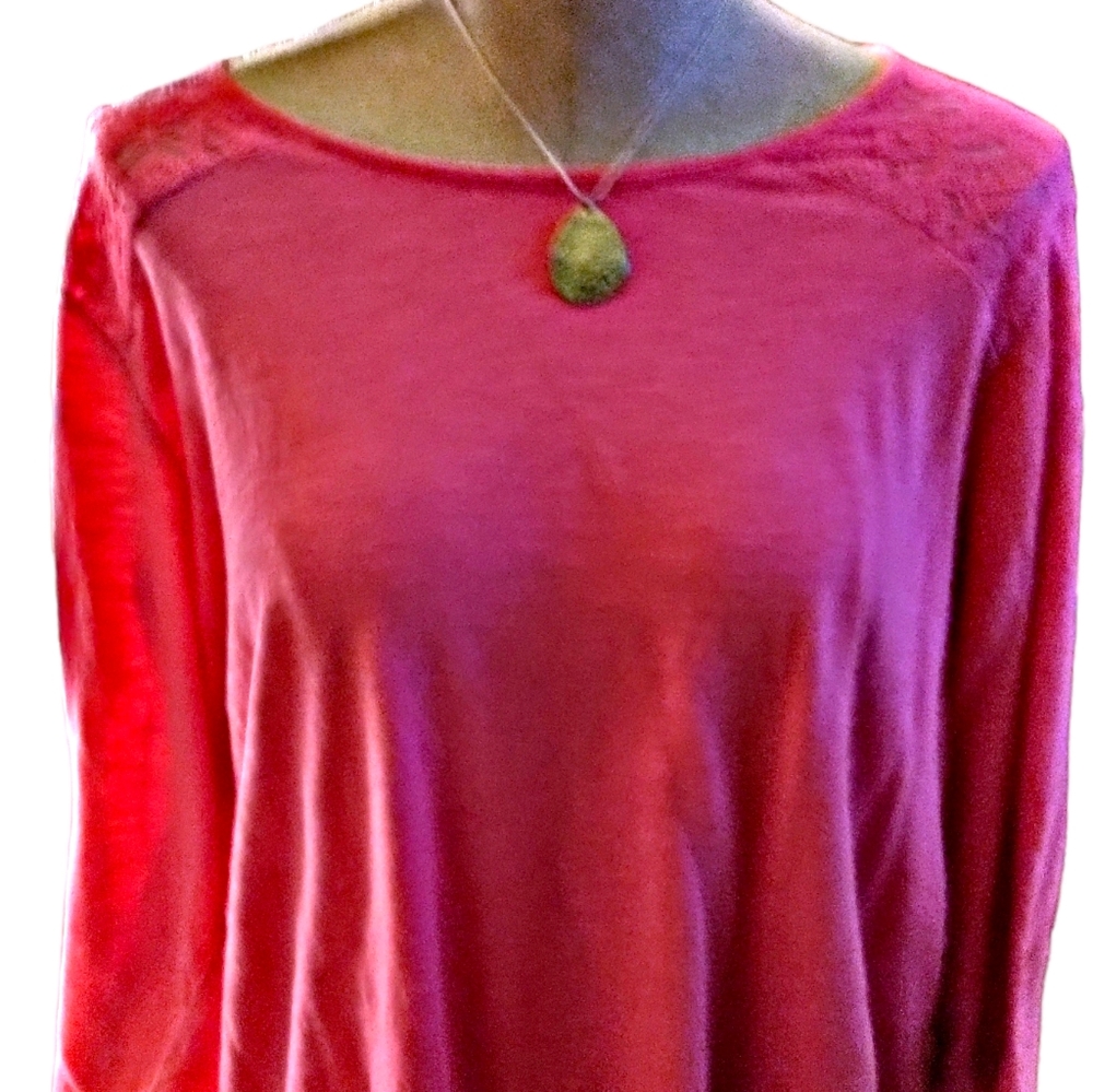 Top with crochet details